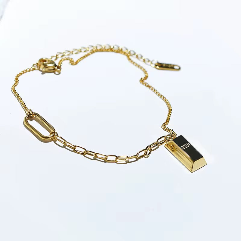 “Gold Bar” Anklet