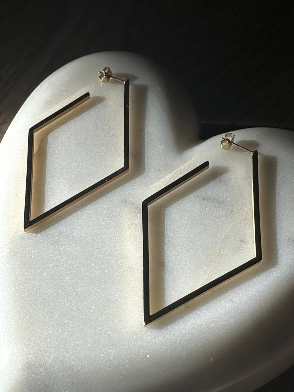“Clean Cut” Earrings