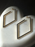 “Clean Cut” Earrings