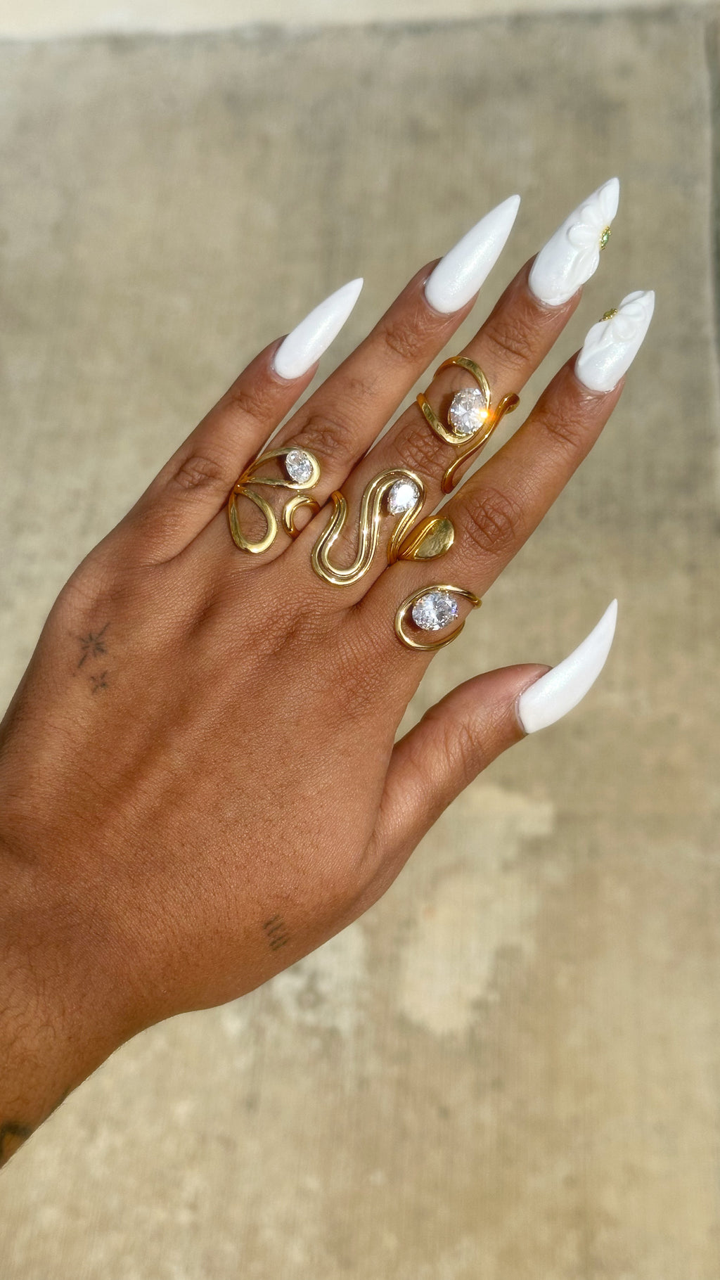 "Get IT Girl" Ring Set