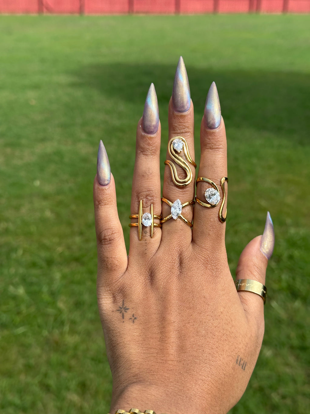 "Get IT Girl" Ring Set