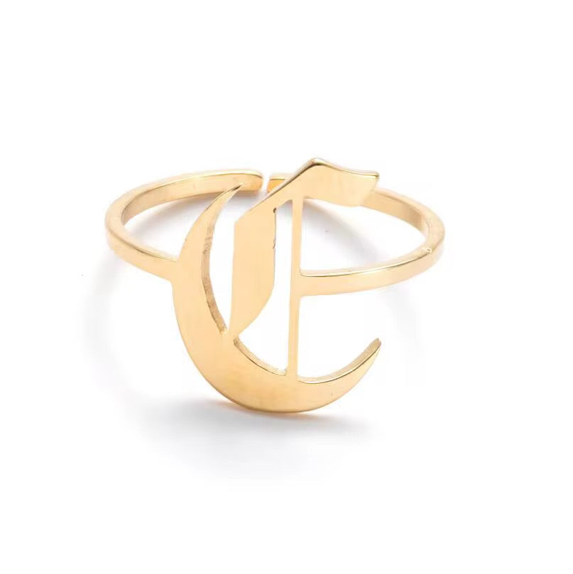 “Initially” Ring