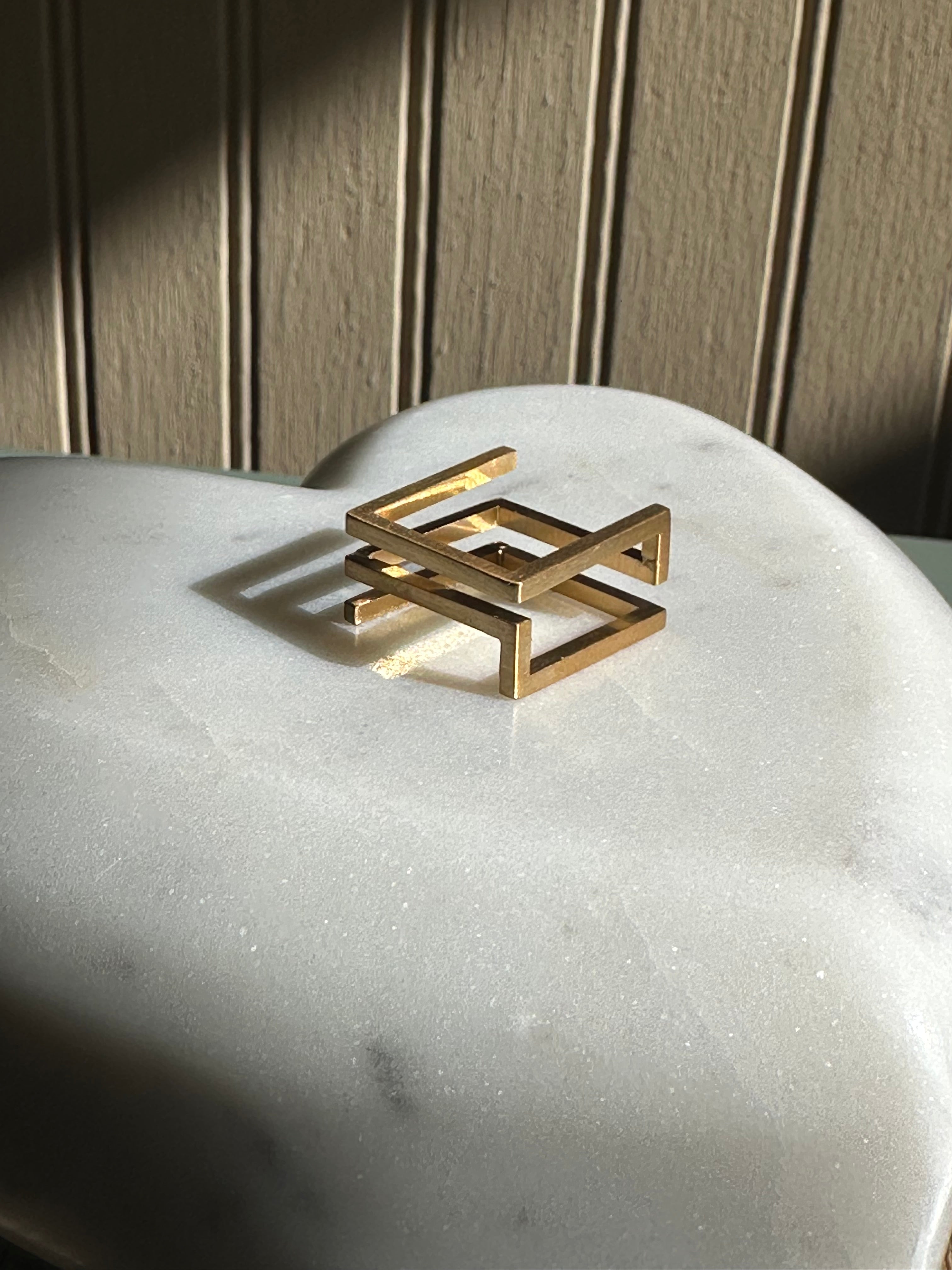 “Square Up” Ring