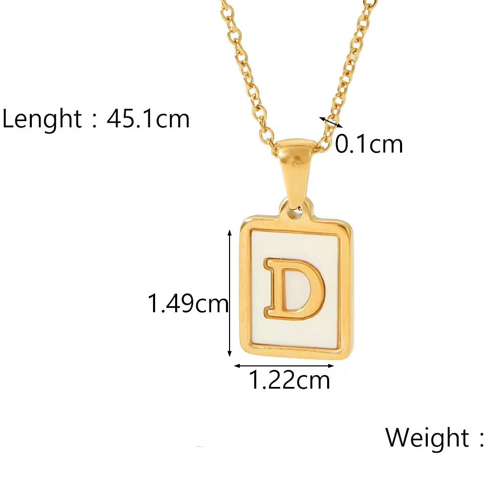 “Open Letter” Necklace