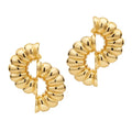 “Golden Croissant” Earrings