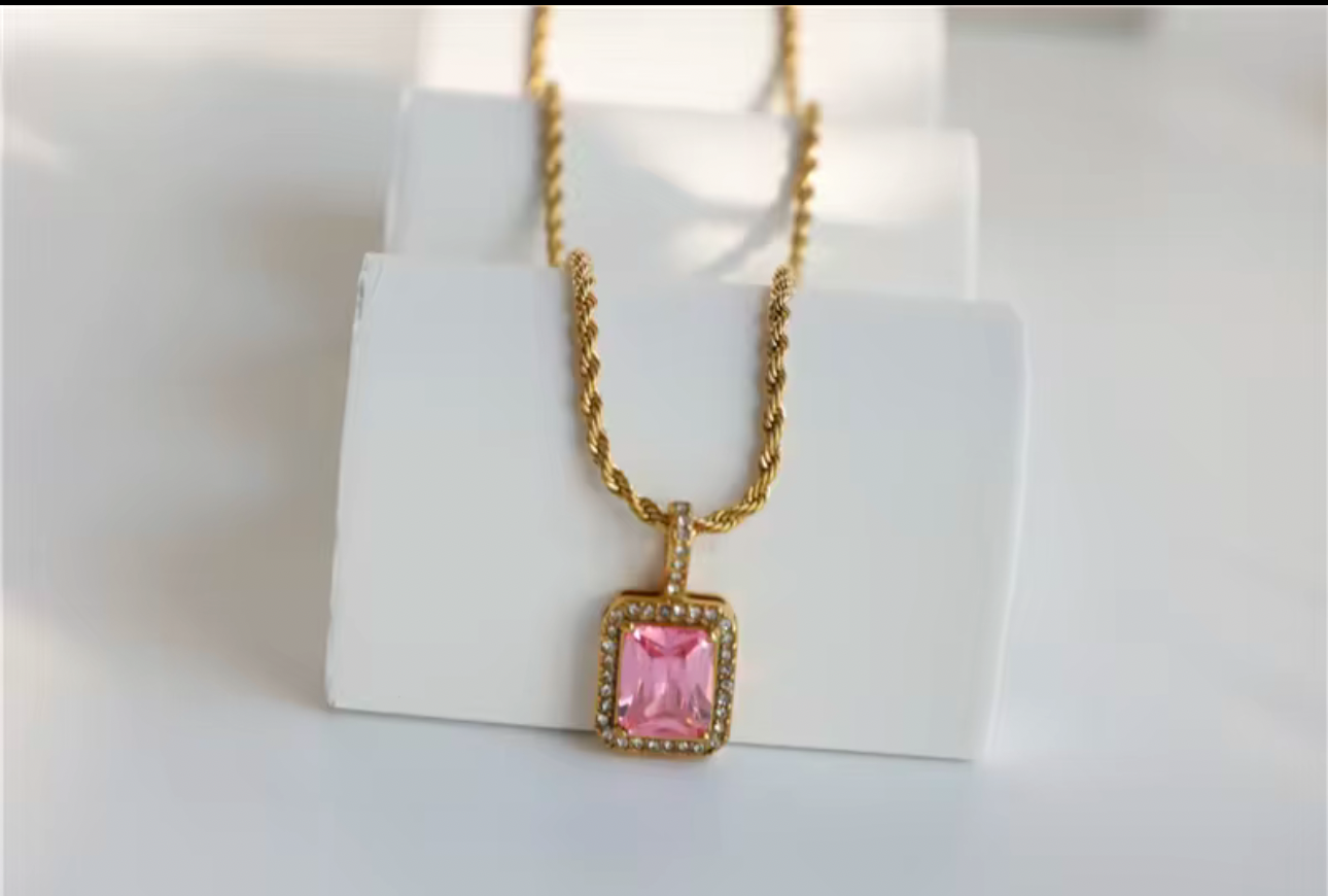 "Emerald Shades" Necklace