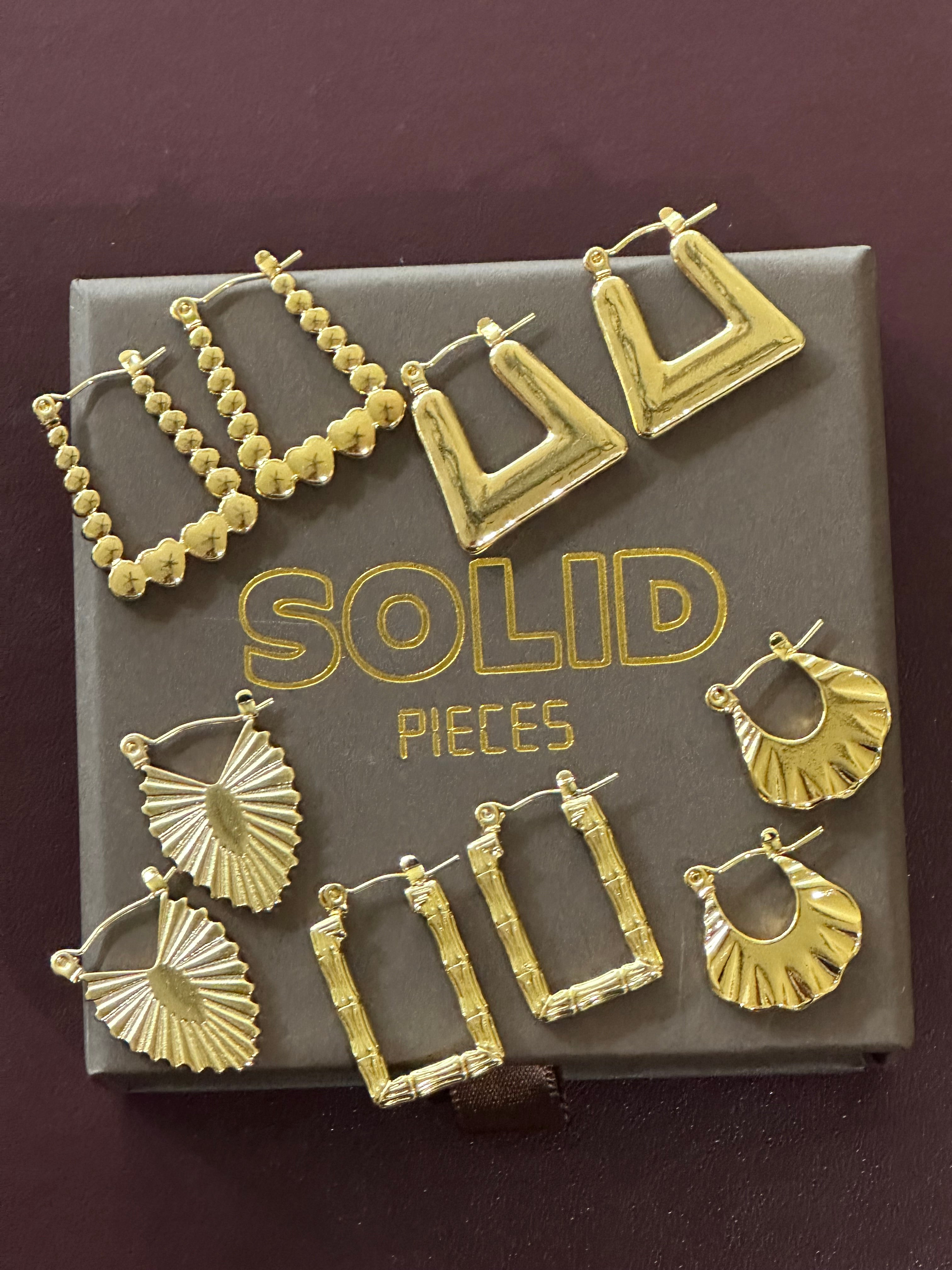 “Solid Mini” Earrings (5 Pack)