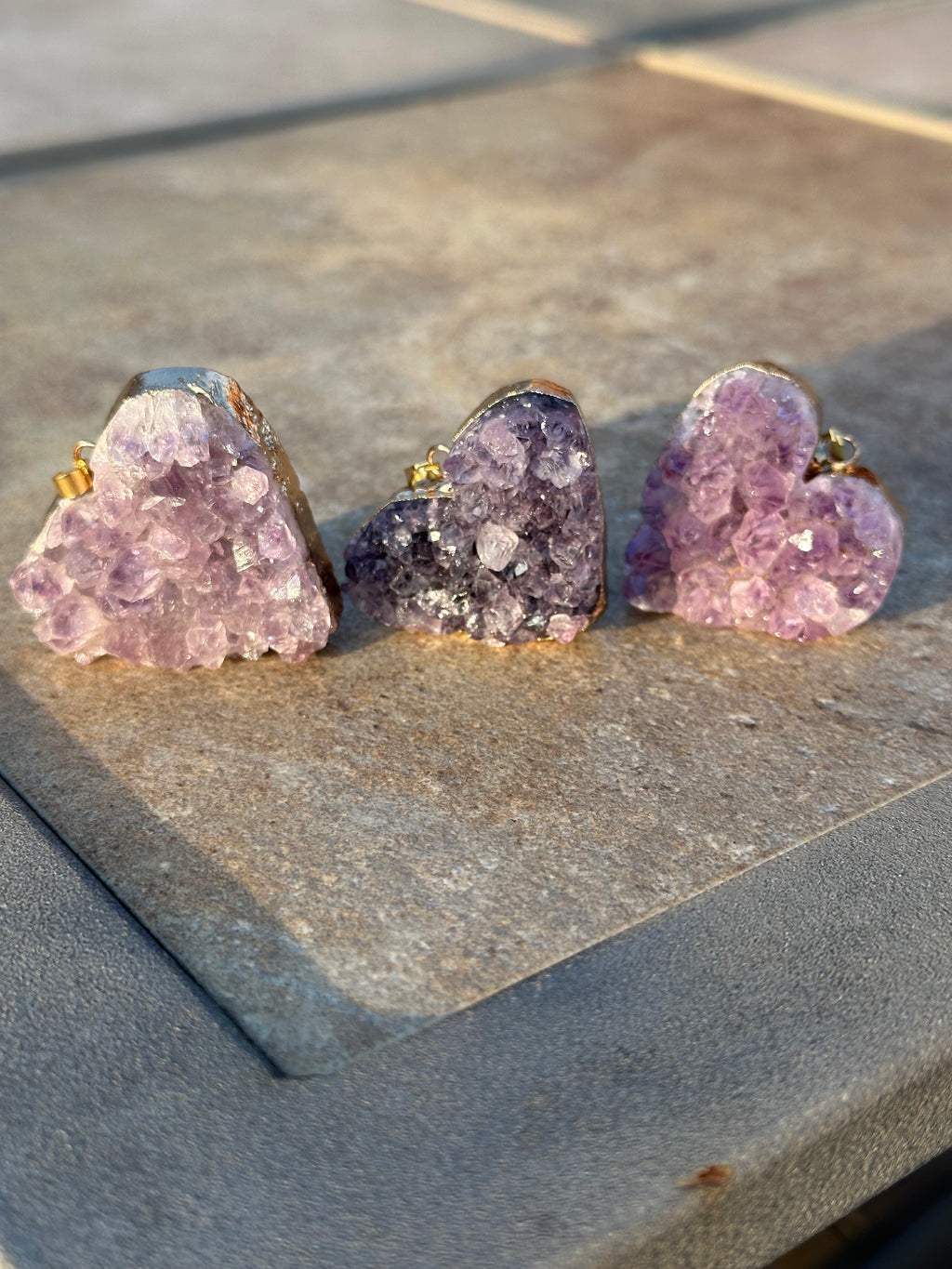 “Amethyst Heart” Necklace