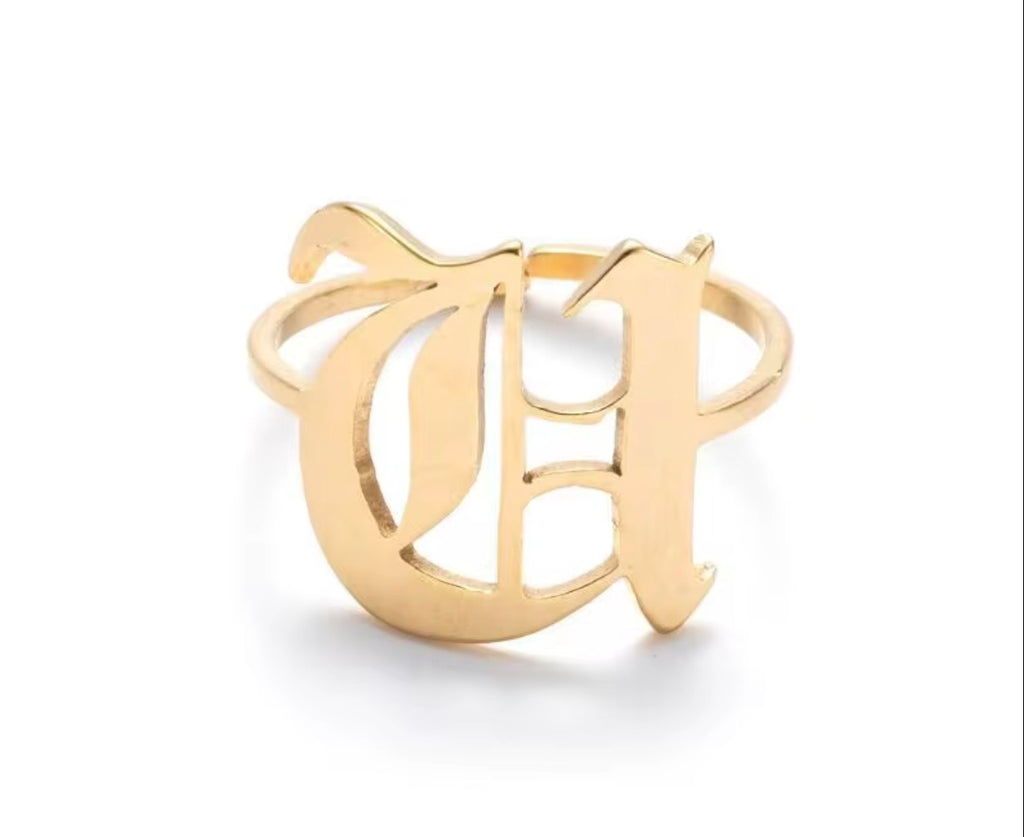 “Initially” Ring