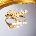 “Double Take” 2-Finger Custom Ring