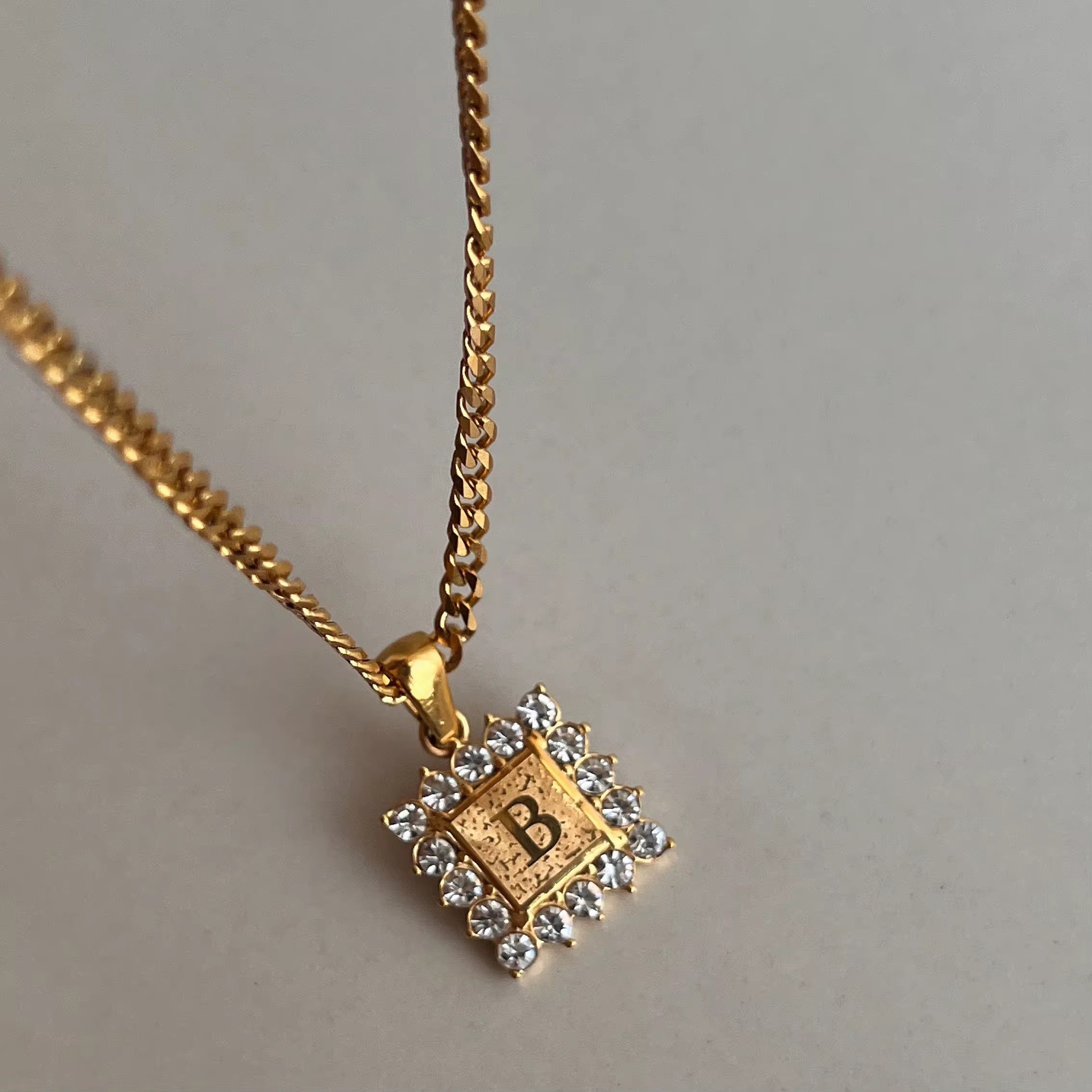 “Stamped In Gold” Custom Necklace