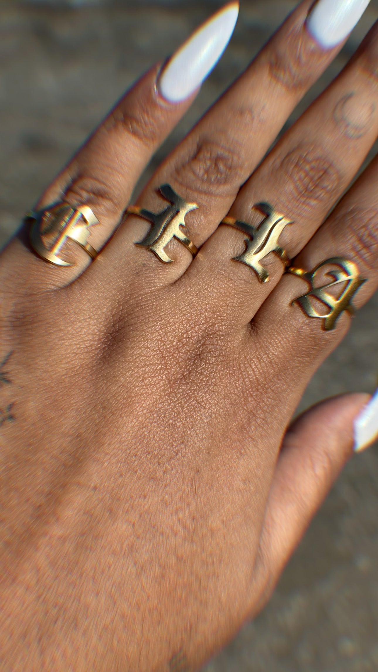 “Initially” Ring