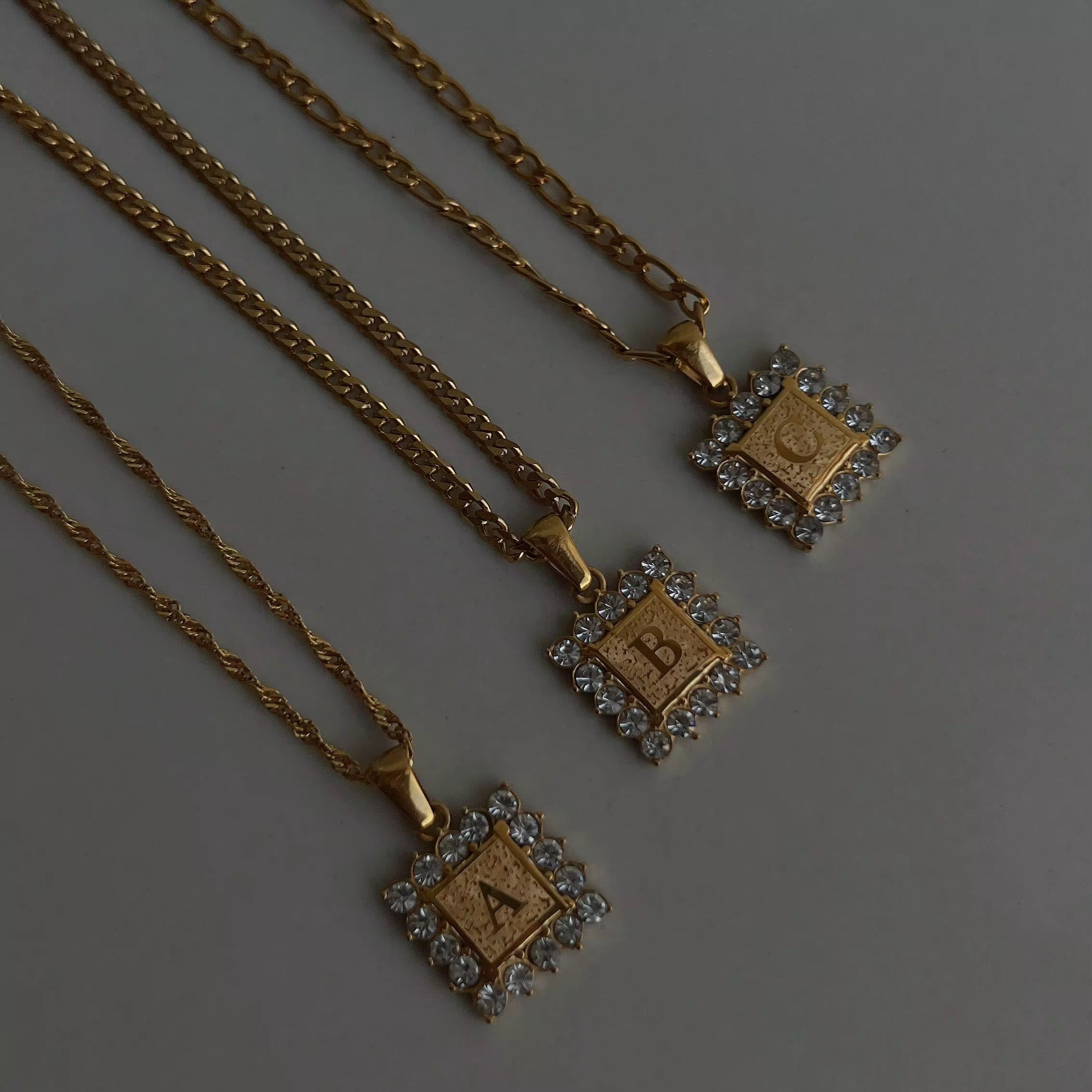 “Stamped In Gold” Custom Necklace