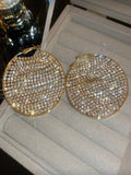 “Speechless” Hoop earrings
