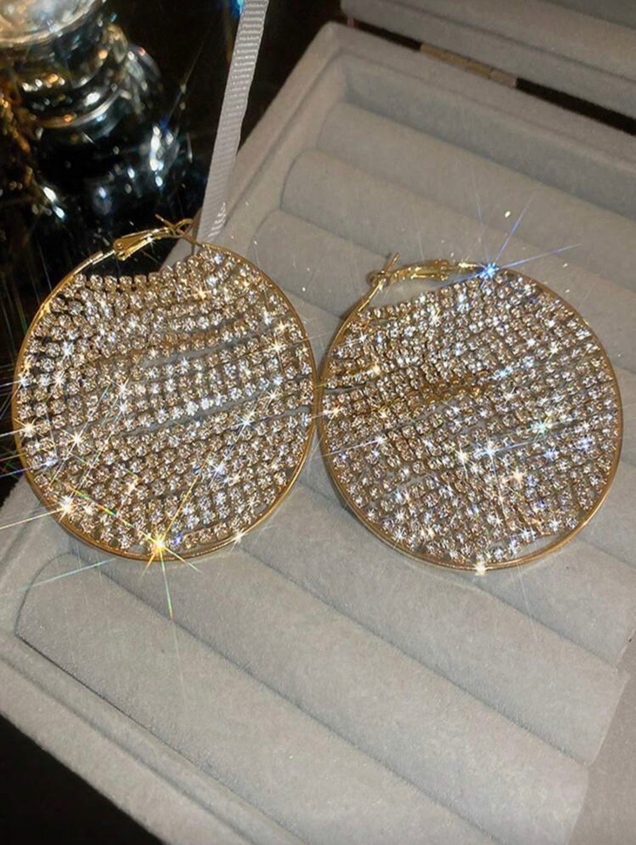 “Speechless” Hoop earrings