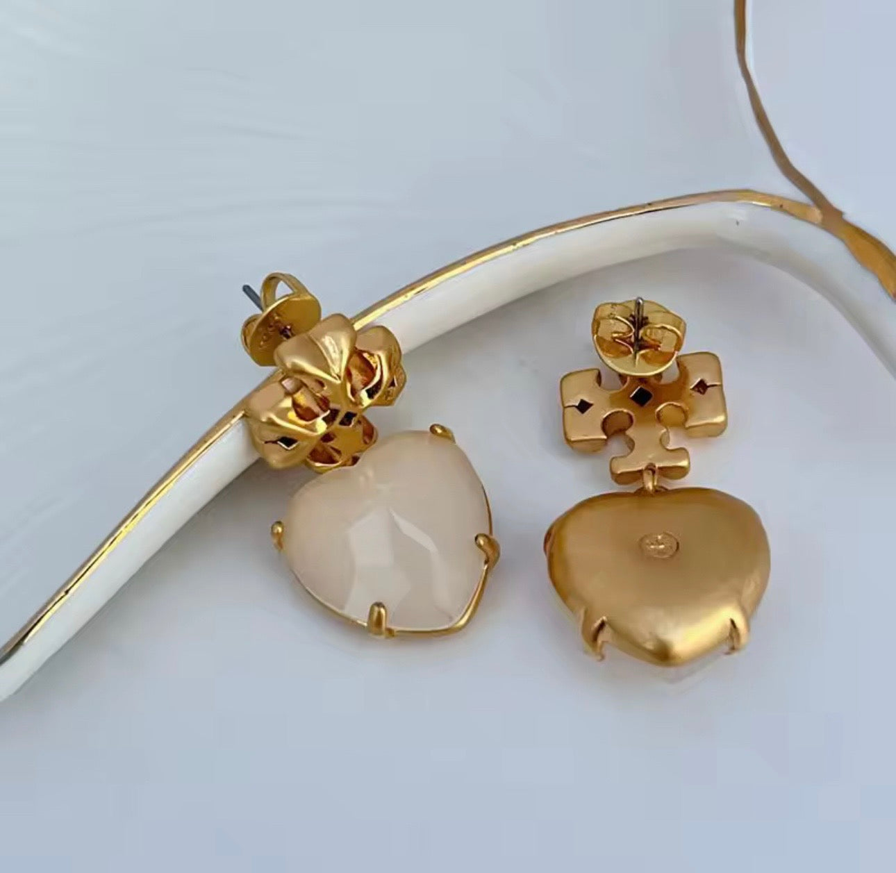 “Tory’s Heart” Earrings
