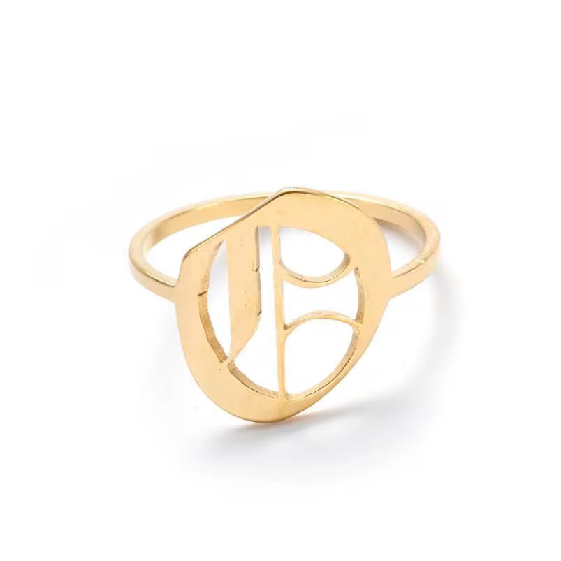 “Initially” Ring