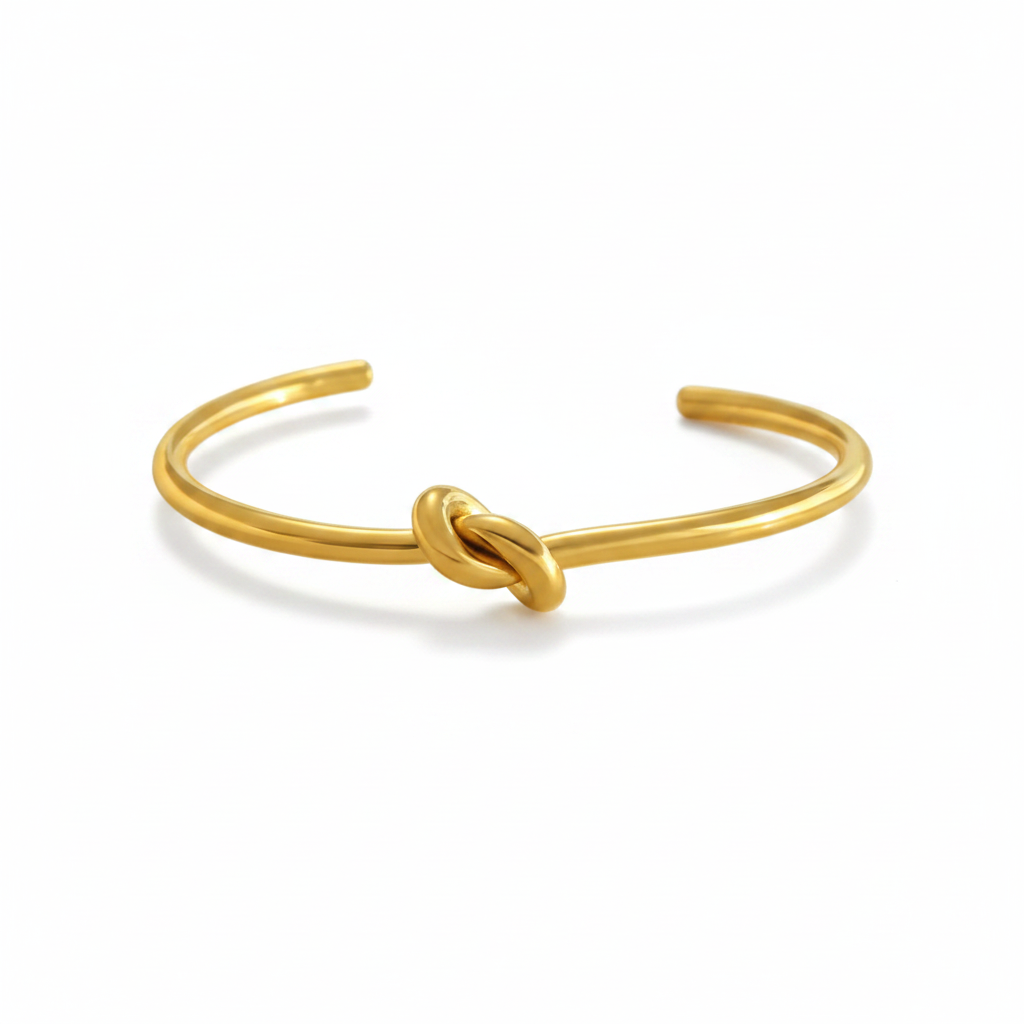 “Knot Today” Bracelet Cuff