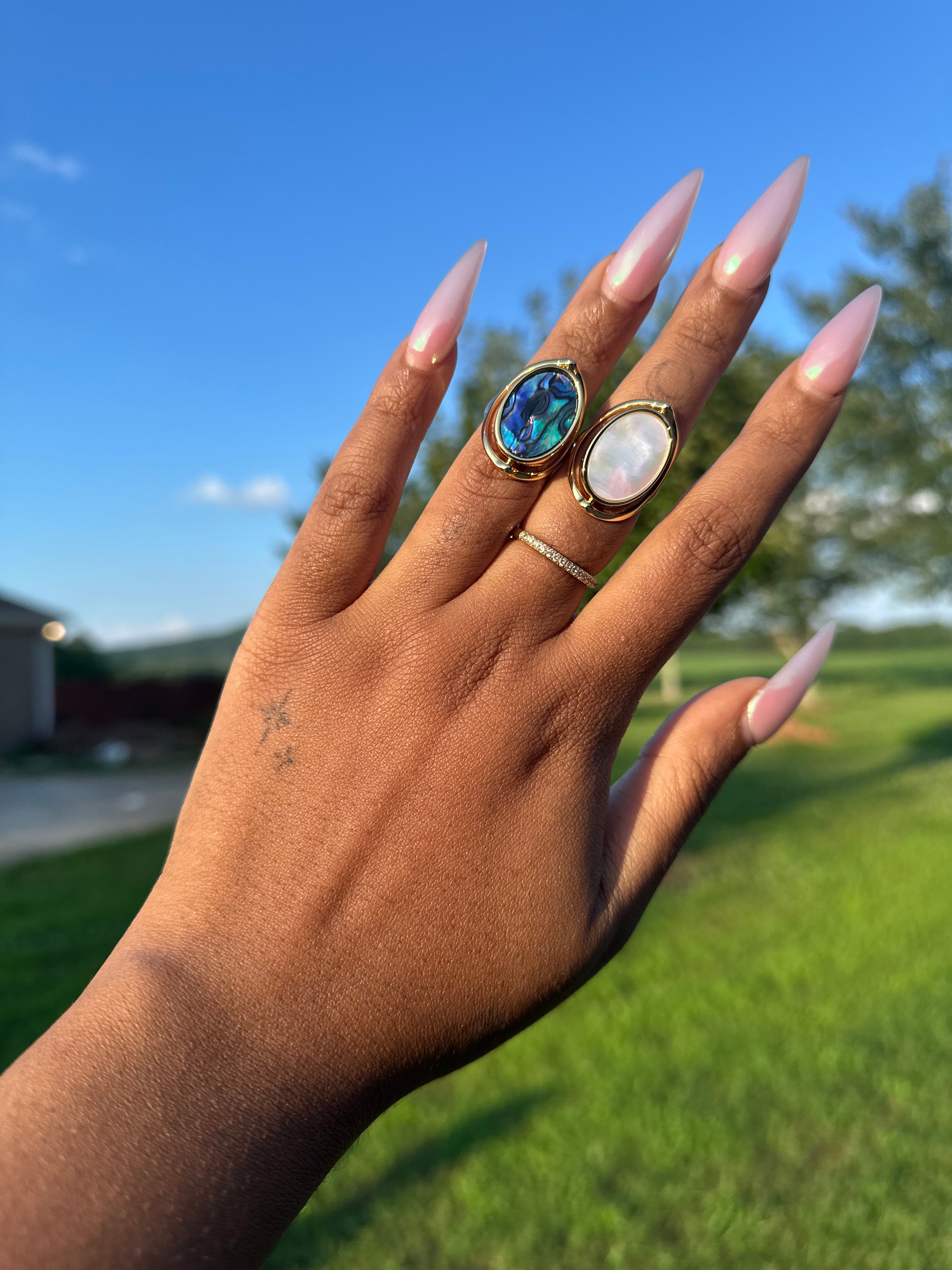 "Two Faced" Ring