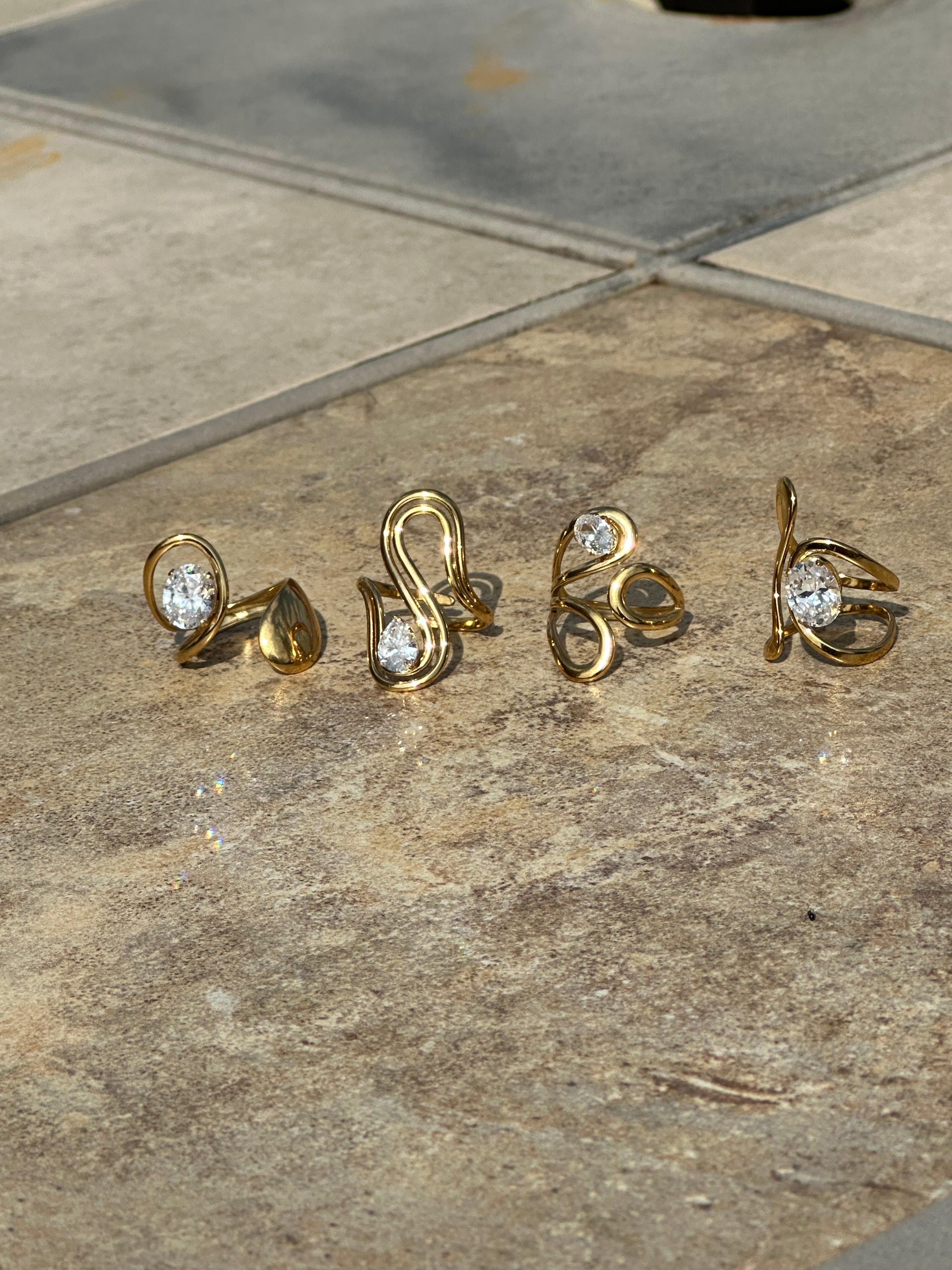 "Get IT Girl" Ring Set
