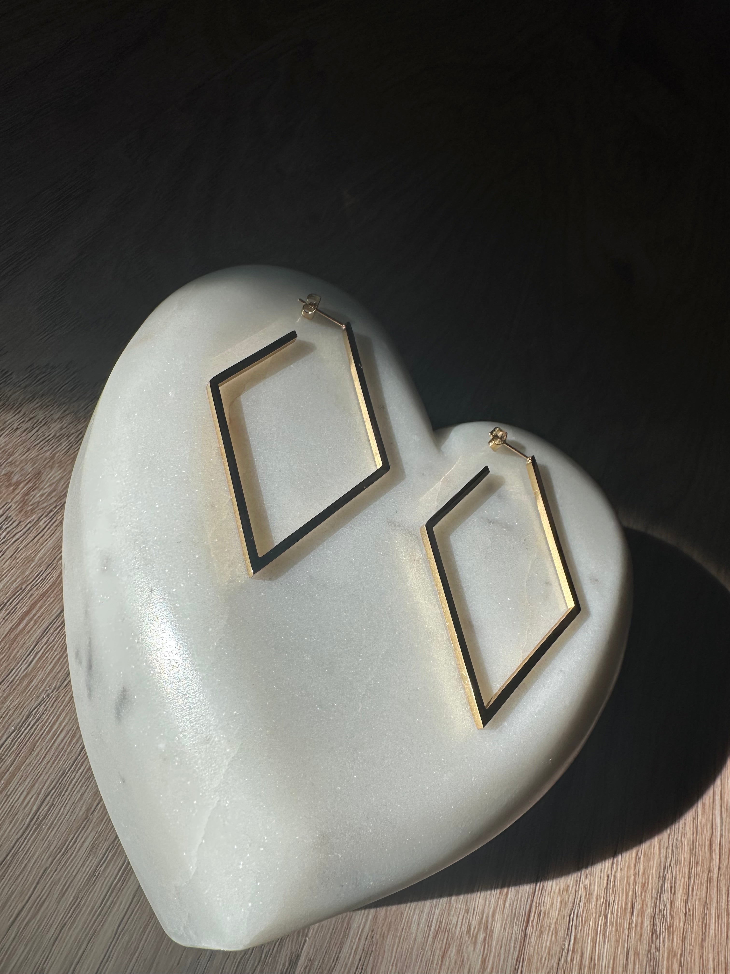 “Clean Cut” Earrings