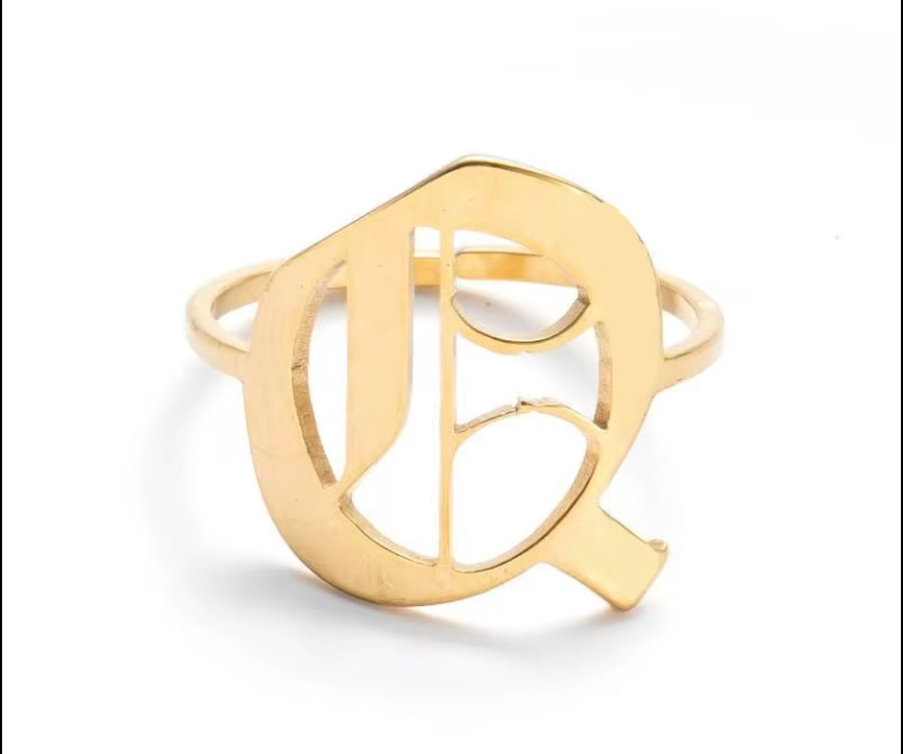 “Initially” Ring