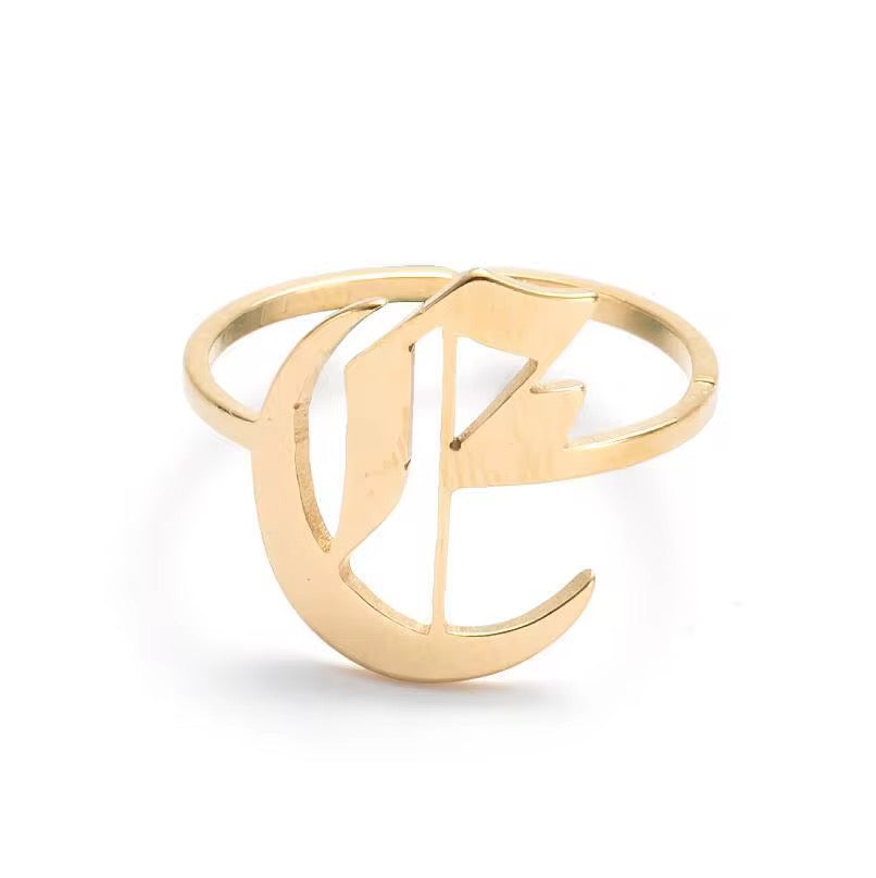“Initially” Ring