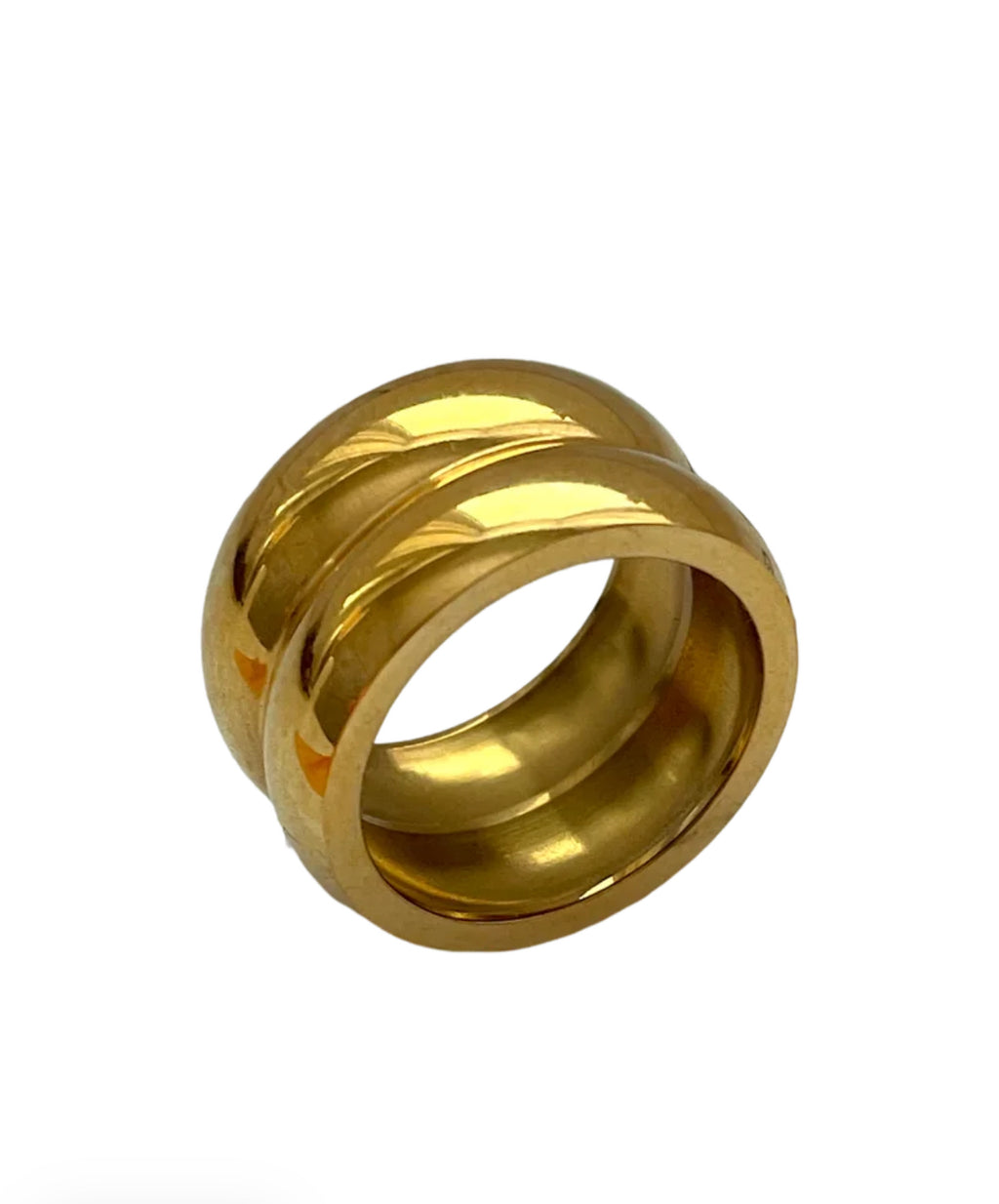 "2 Stacks" Ring