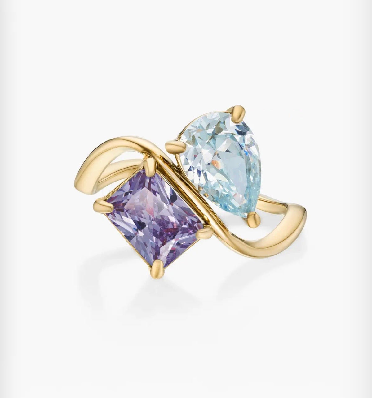 “Birthstone” Custom Ring (Toi Et Moi)
