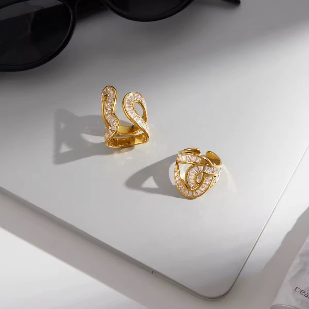 “Duo” Ring Set