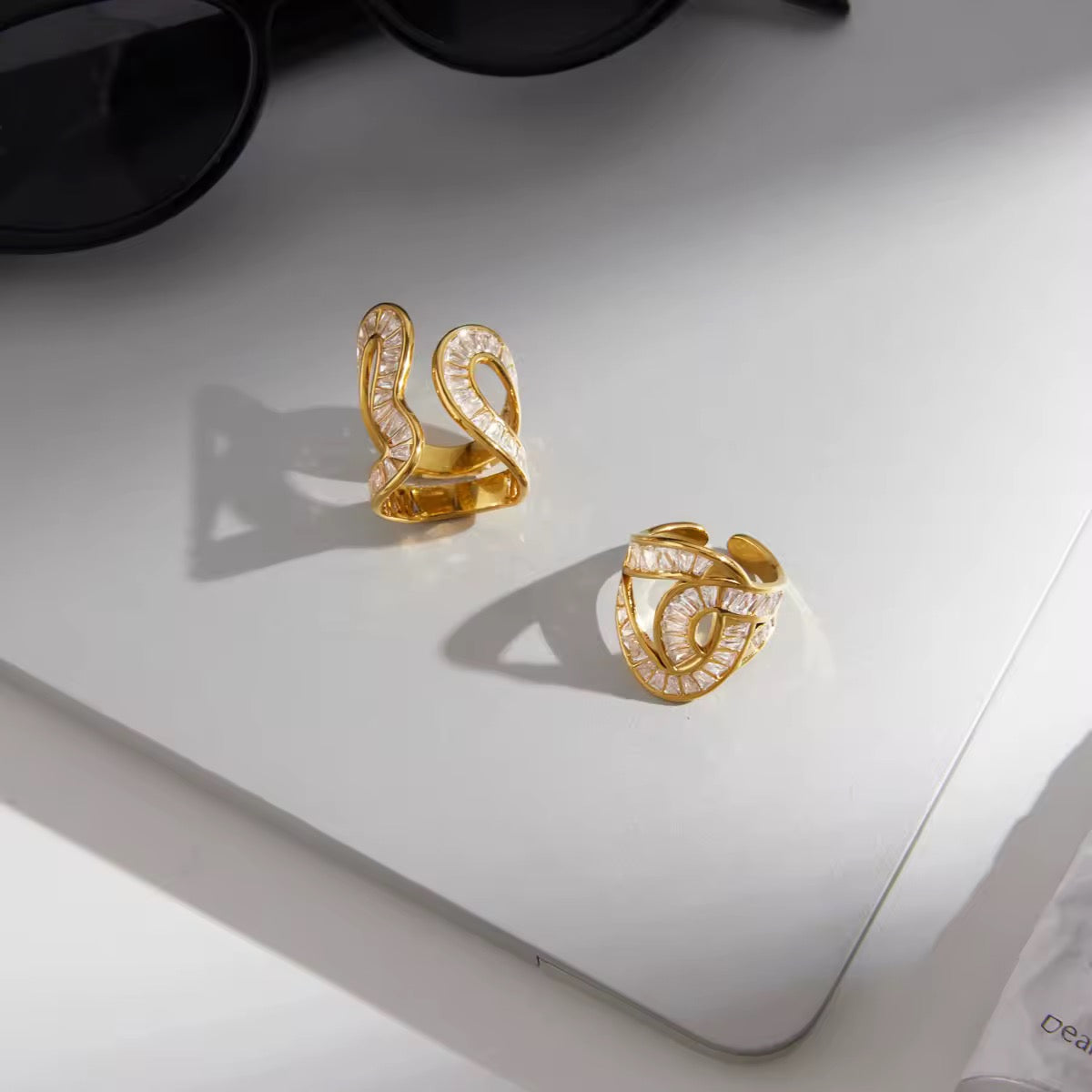 “Duo” Ring Set