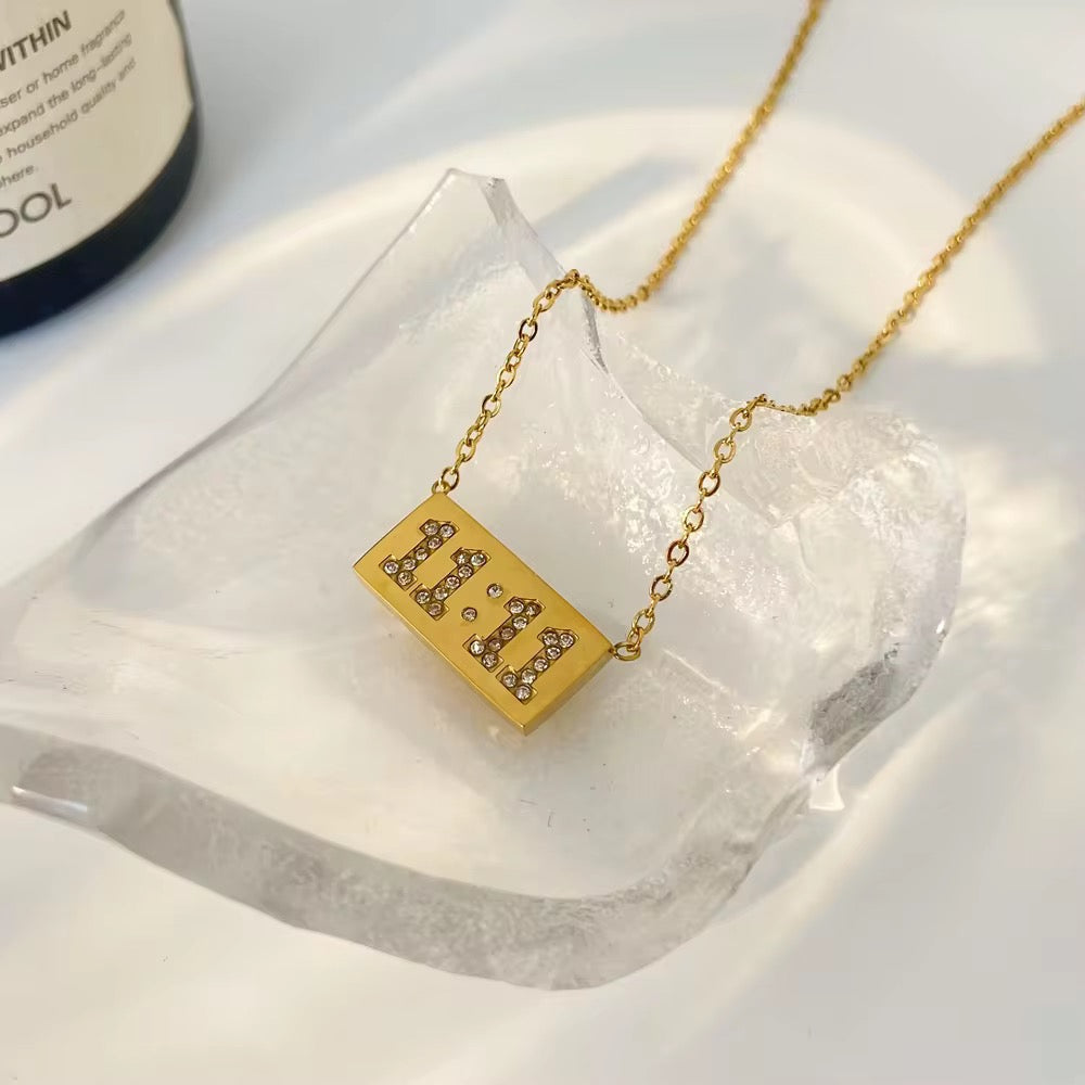 “It’s 11:11” Necklace