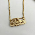 “3D Name Piece” Custom Necklace