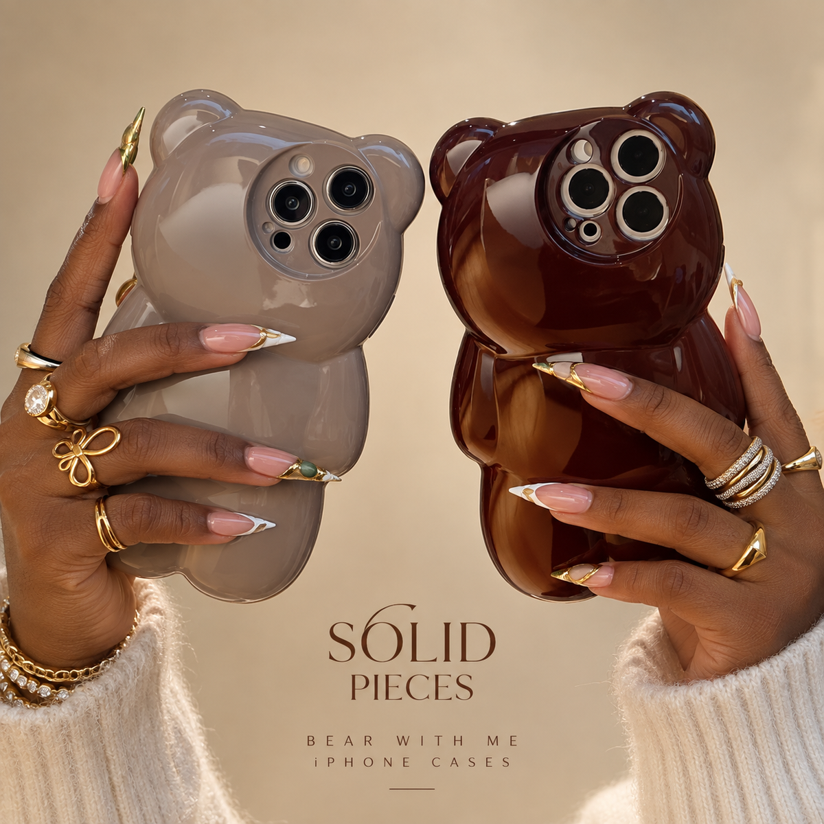 “Bear with Me” iPhone Case