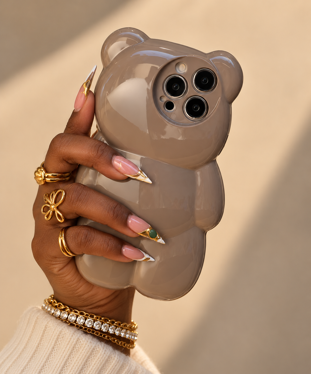 “Bear with Me” iPhone Case