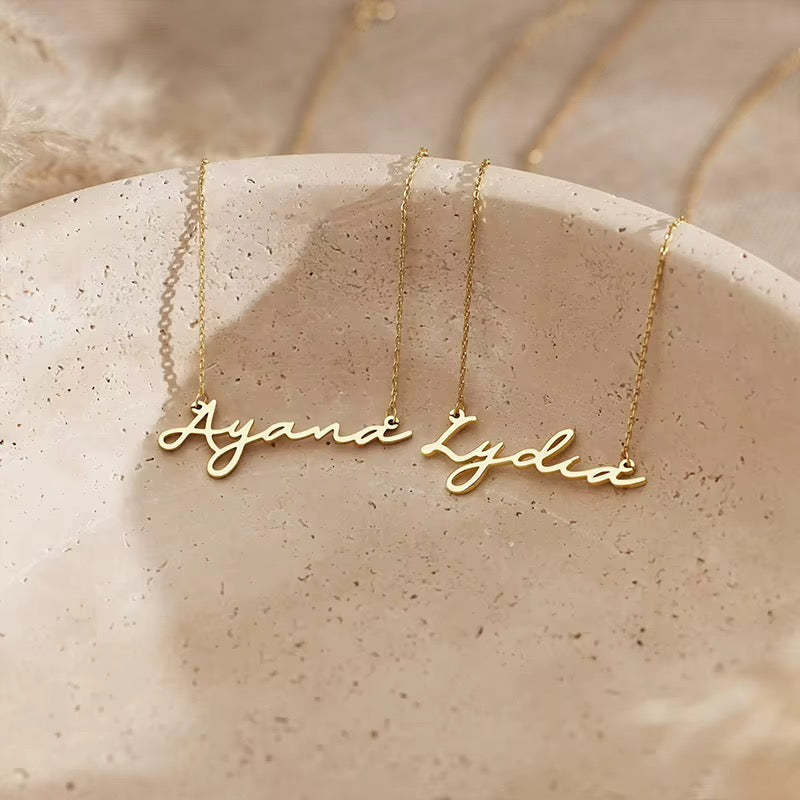 “Dainty Like…” Custom Necklace