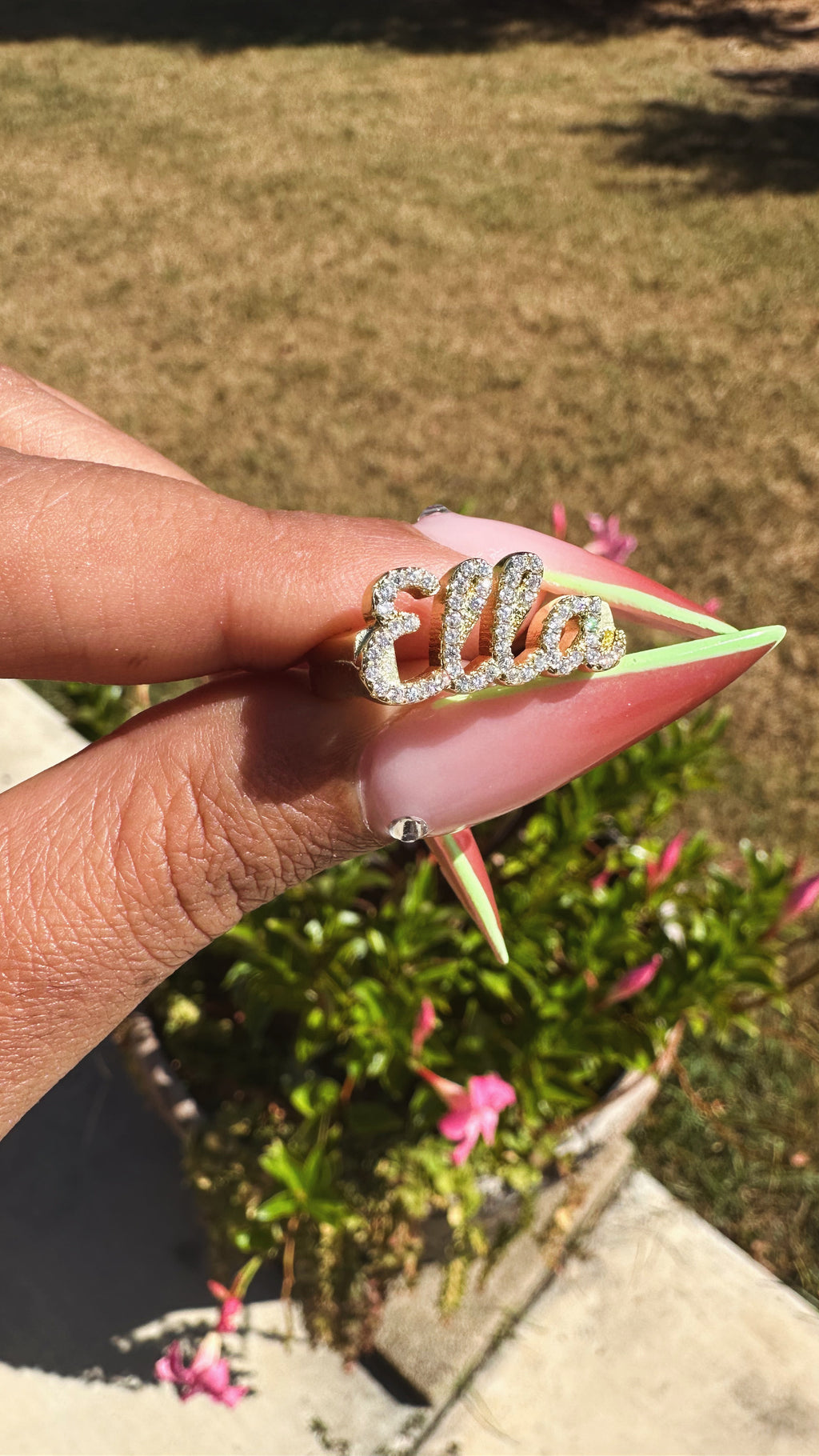“Flawless” Custom Moissanite Ring