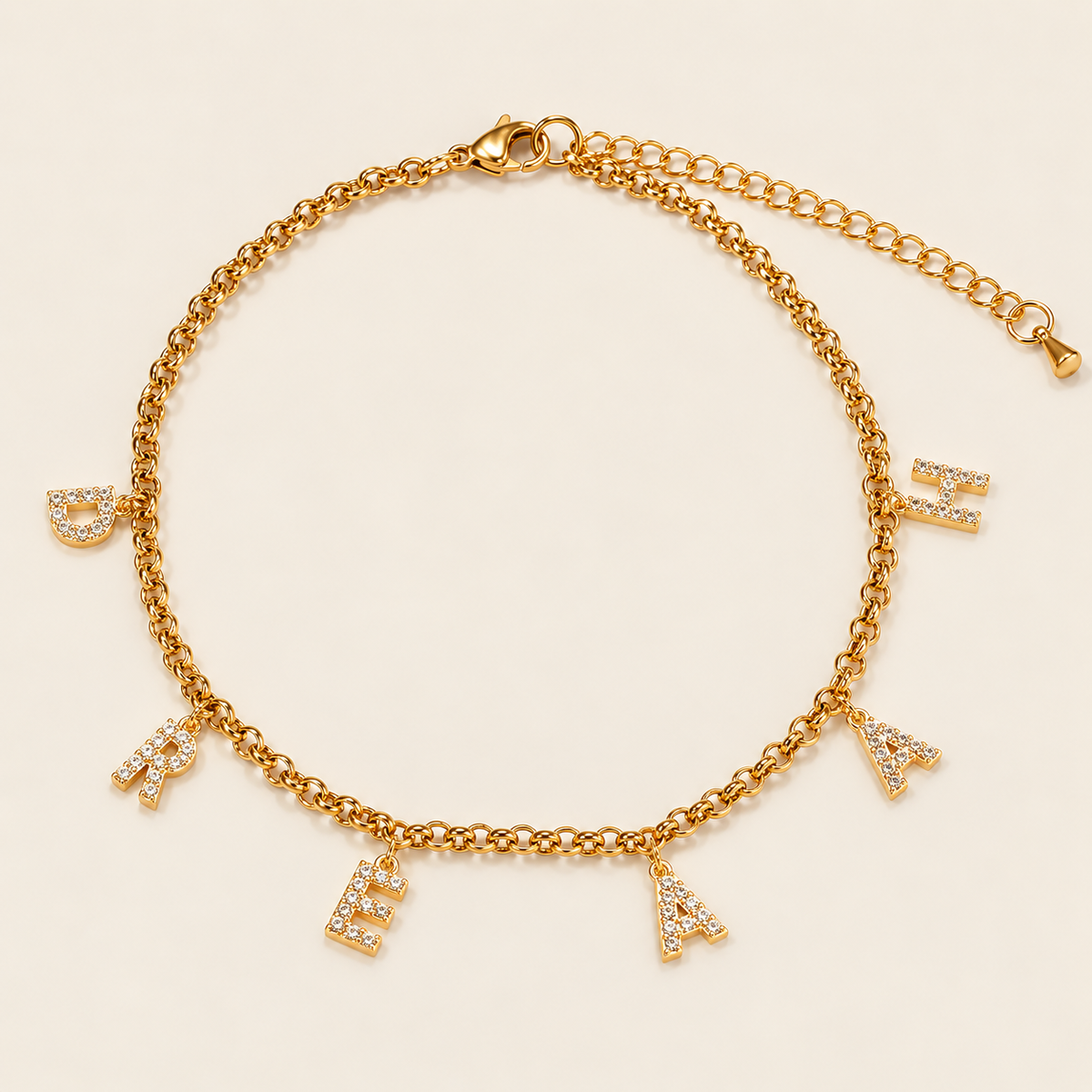 “Charmed” Custom Anklet