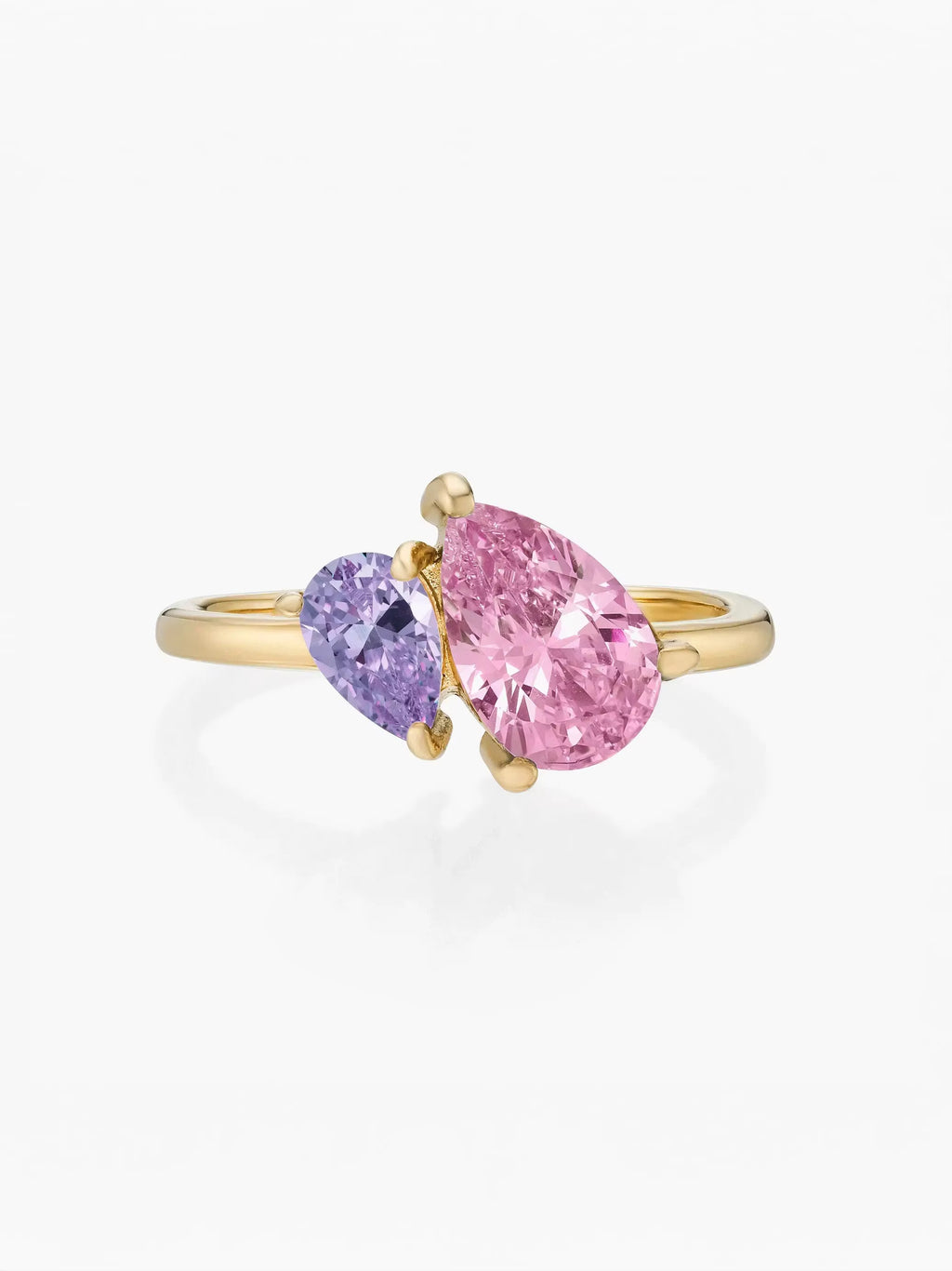 “Birthstone Duo” Custom Ring (Toi Et Moi)