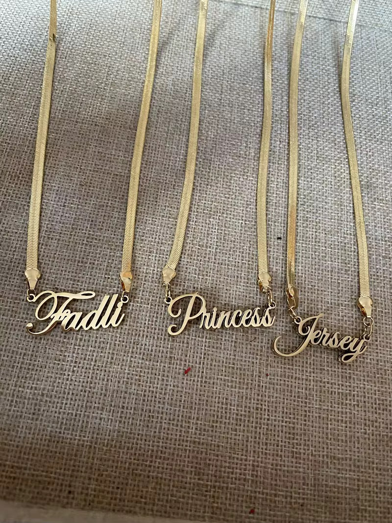 "Solid Plates" Custom Neck Piece