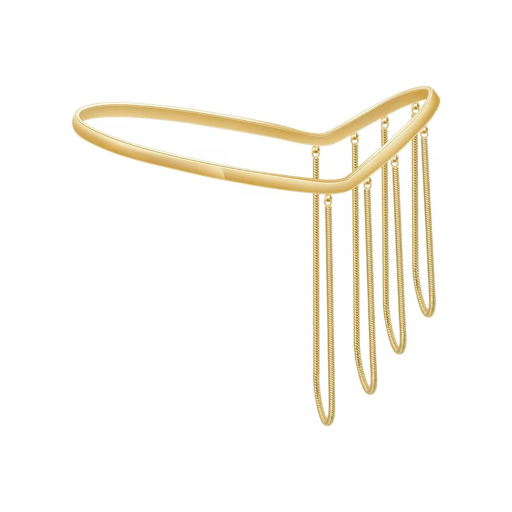 “Draped in Gold” Hand Cuff
