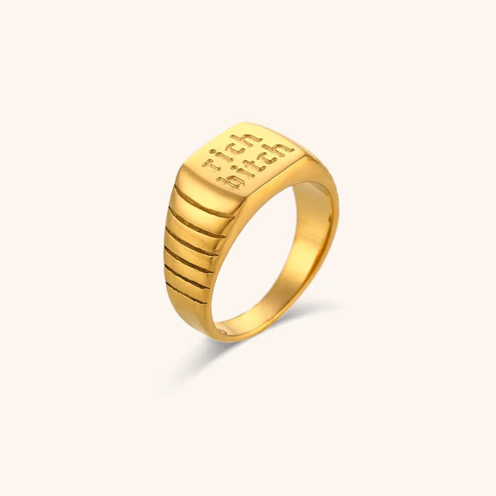 “She’s Wealthy” Ring
