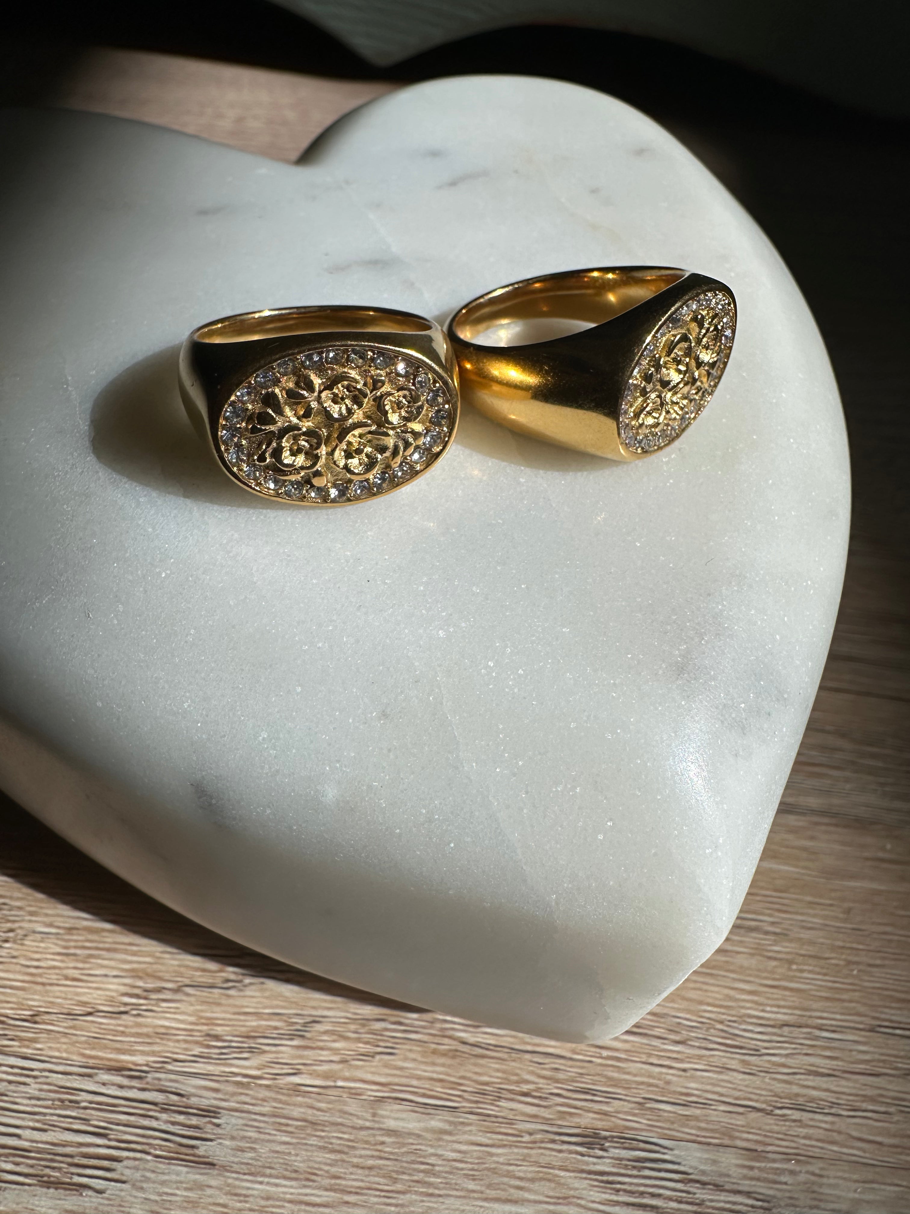 “Bed of Roses” Ring