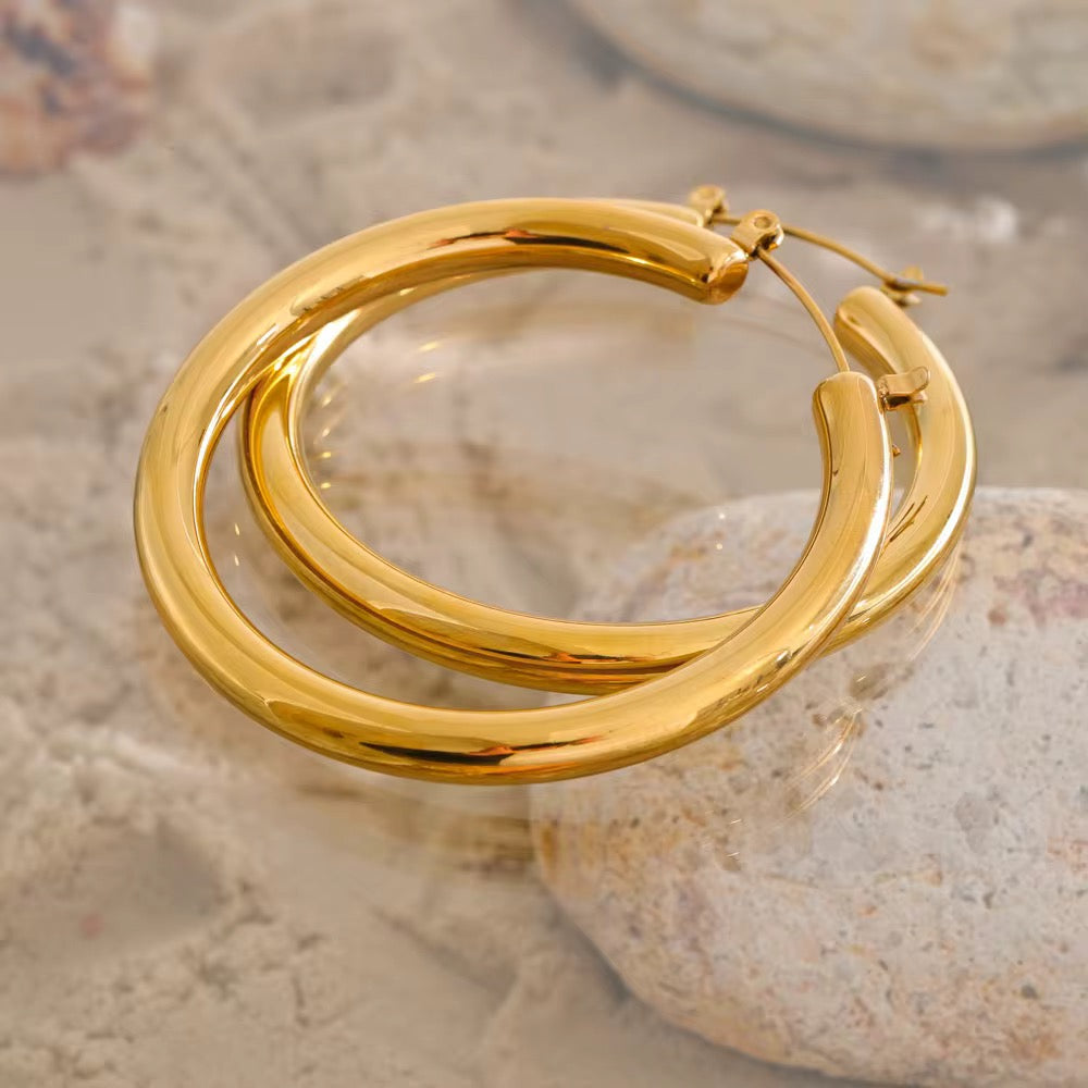 “Everyday…” Hoop Earrings 53MM