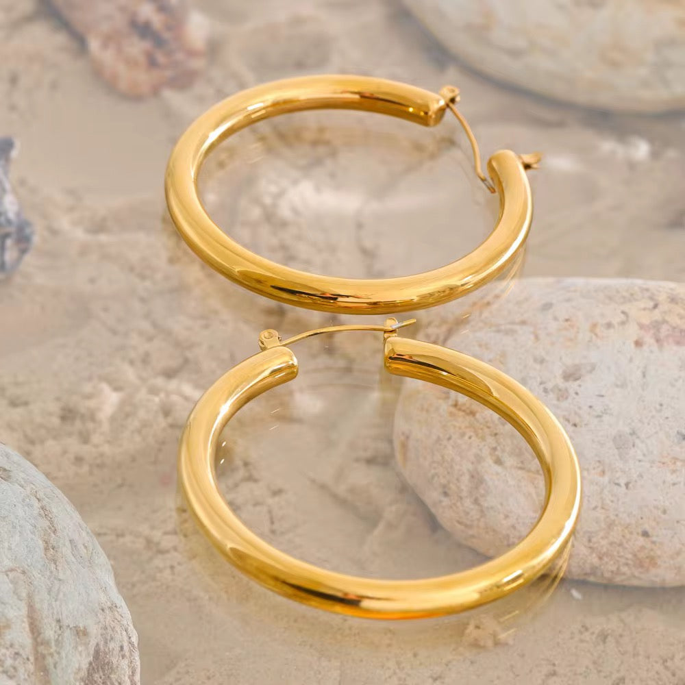 “Everyday…” Hoop Earrings 53MM