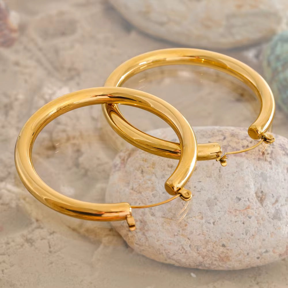 “Everyday…” Hoop Earrings 53MM