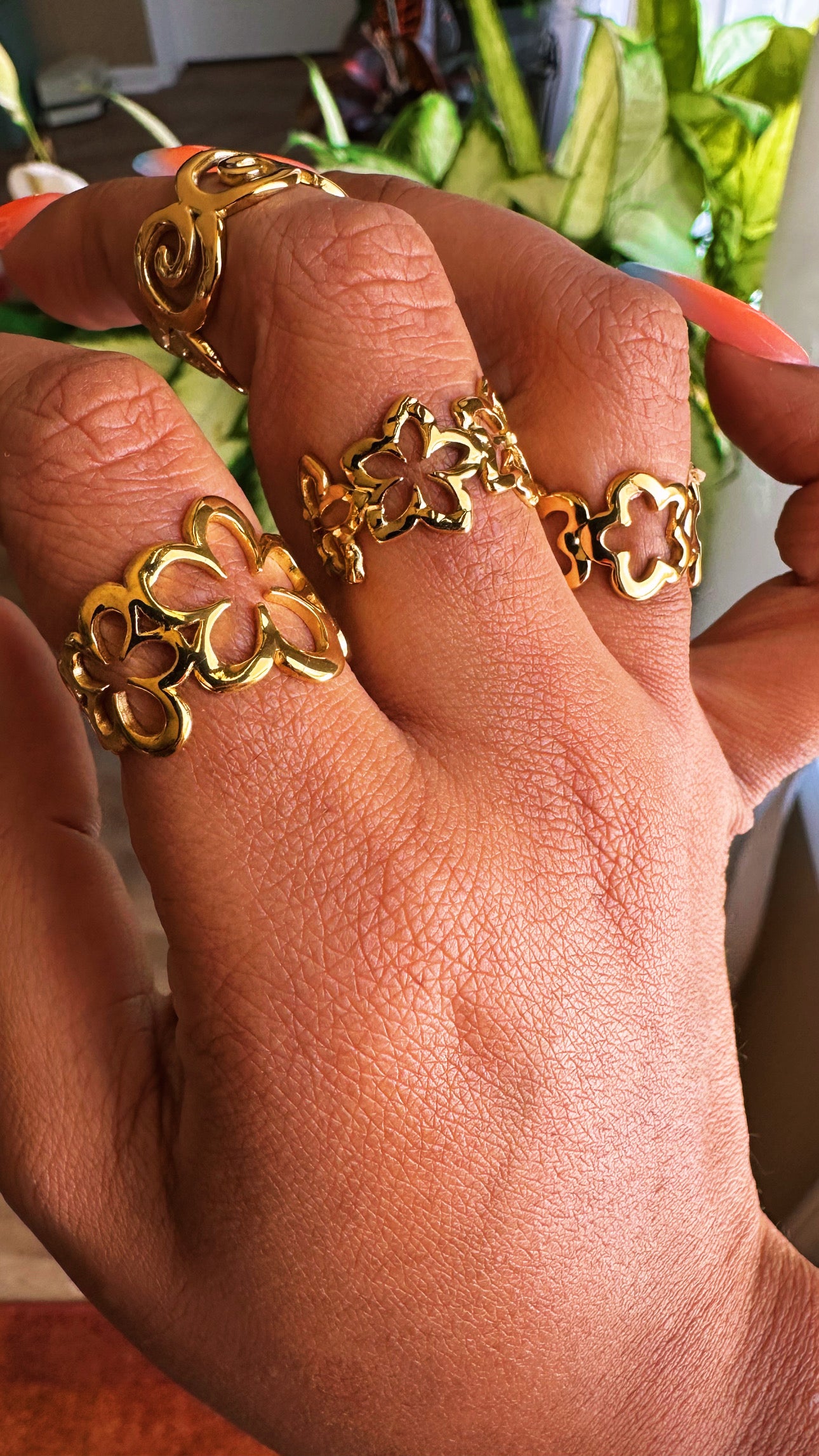 “Bloom Theory” Ring Set