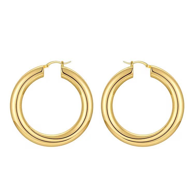 “Lover Girl” Hoop Earrings