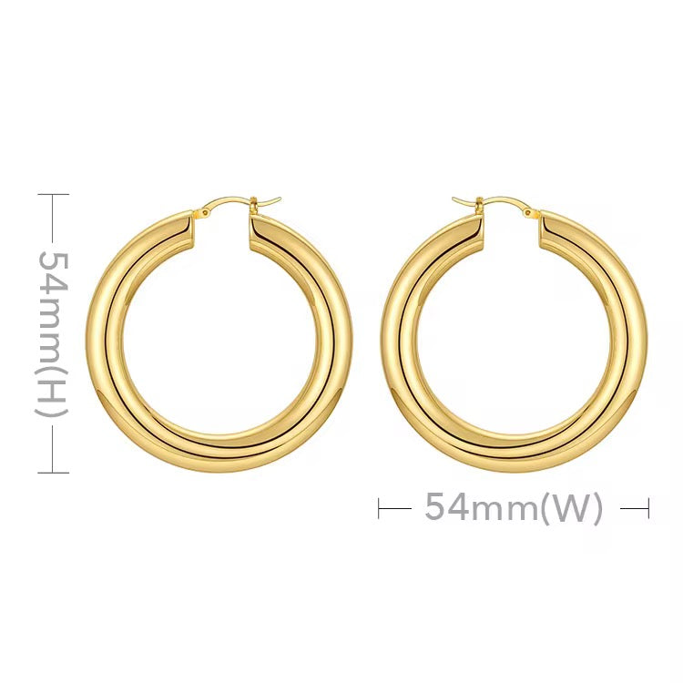 “Lover Girl” Hoop Earrings