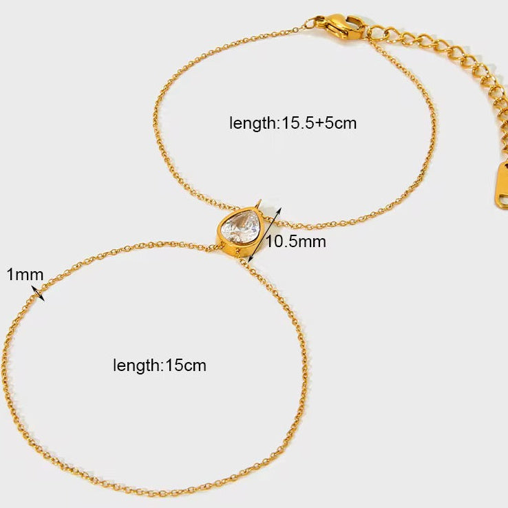 “Centerpiece” Hand Chain